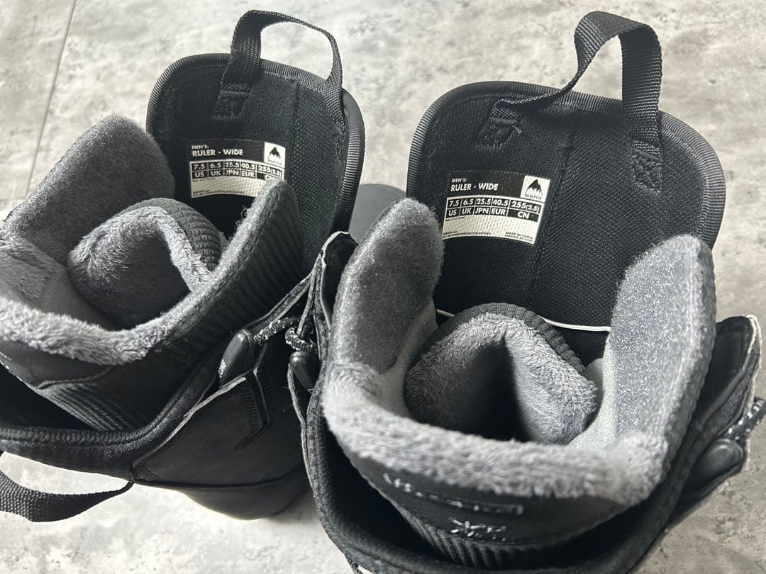 Burton Ruler WIDE 25.5cmワイド スノーボード