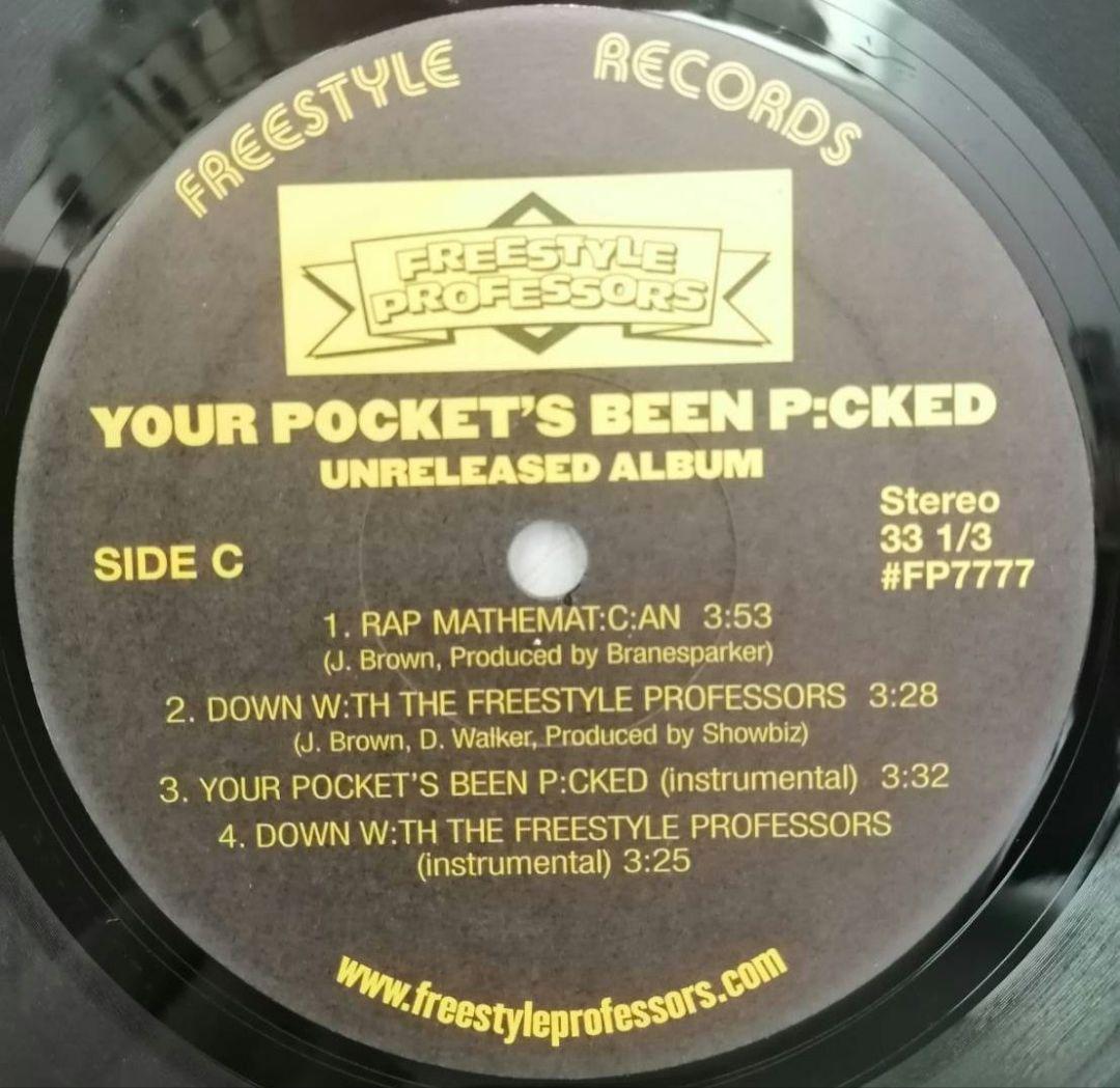 FREESTYLE PROFESSORS 500枚限定LP　CD付き