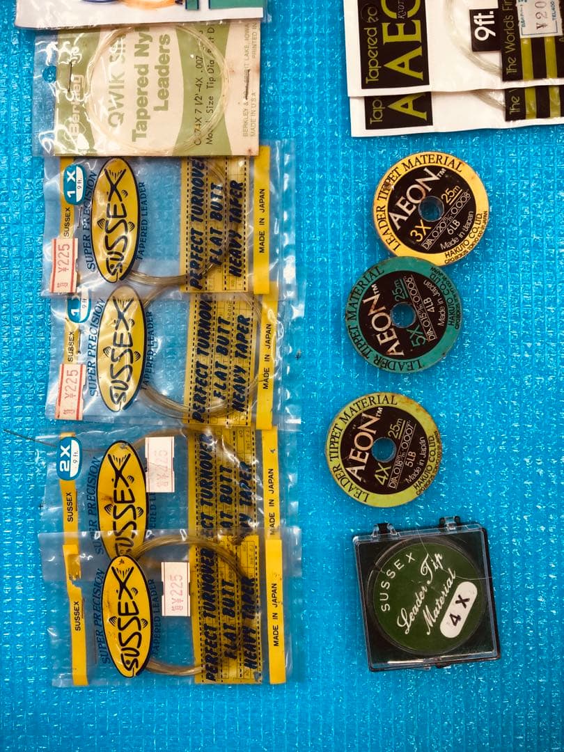 Fly fishing マテリアル 素材 タイイング　針　羽