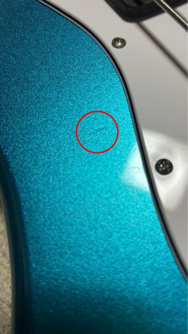 フォトジェニック エレキベース メタリックブルー