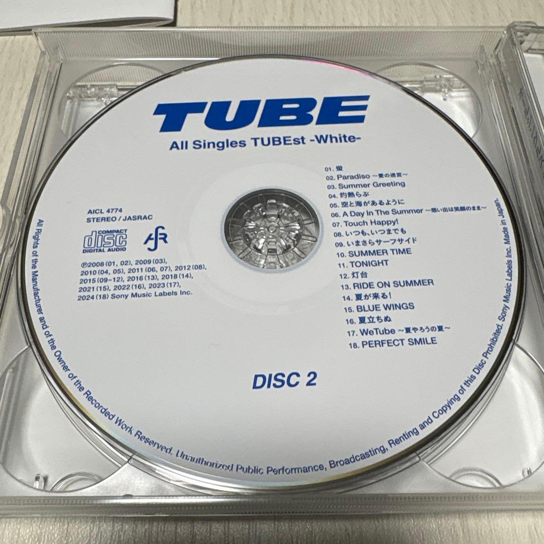 TUBE All Singles TUBEst - White- 初回生産限定盤