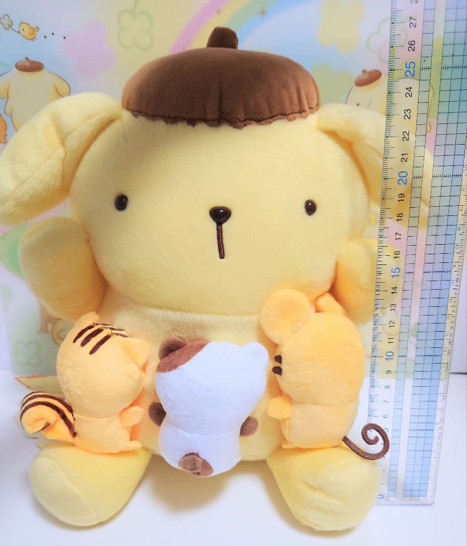 ポムポムプリン　ぬいぐるみ