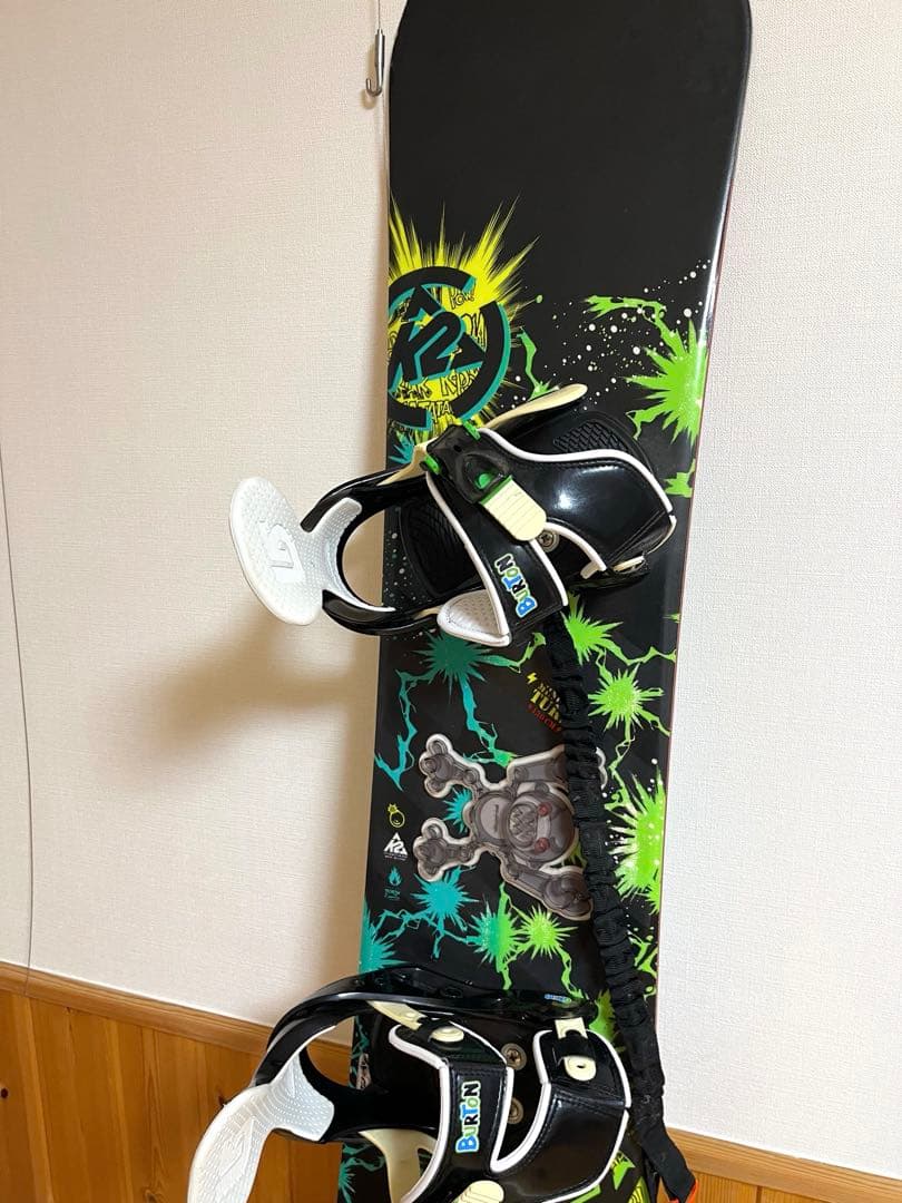 K2 スノーボード 子ども用 バートン　バインディング付き　130 ジュニア