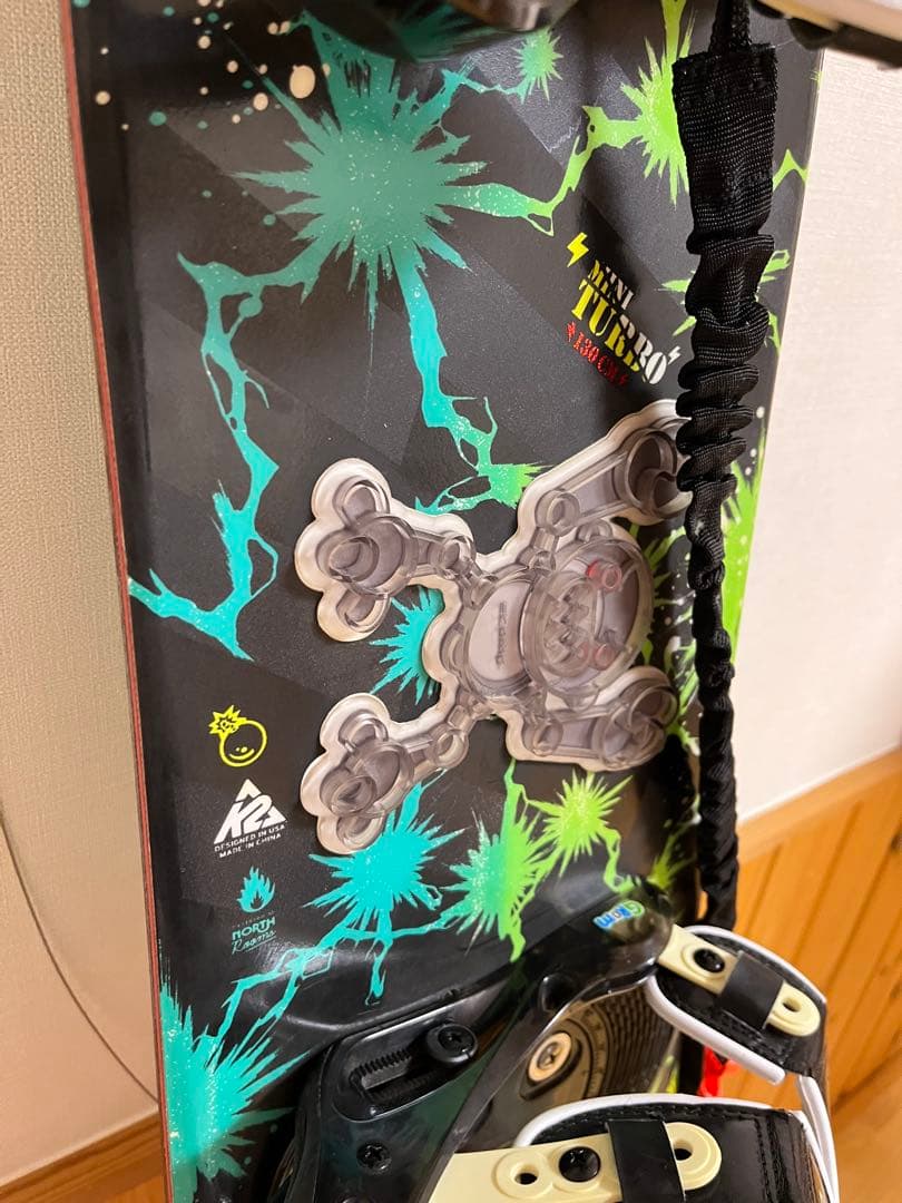 K2 スノーボード 子ども用 バートン　バインディング付き　130 ジュニア