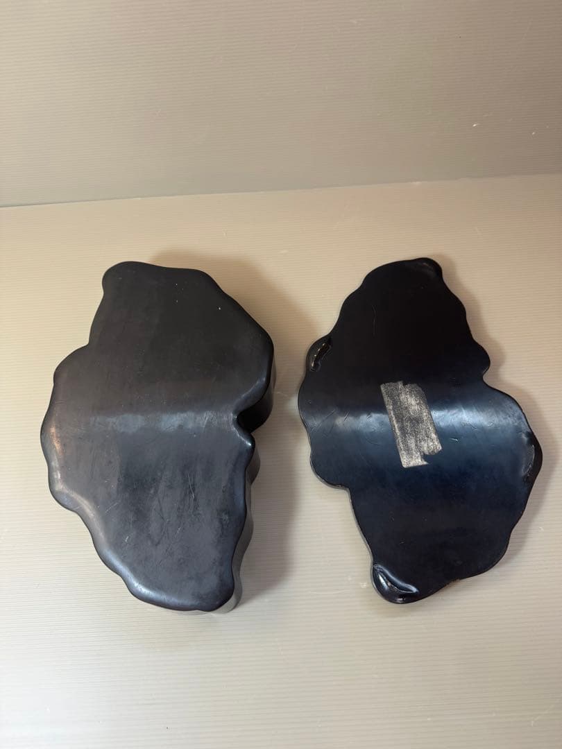 2706 中国古硯　鴛鴦文　時代物