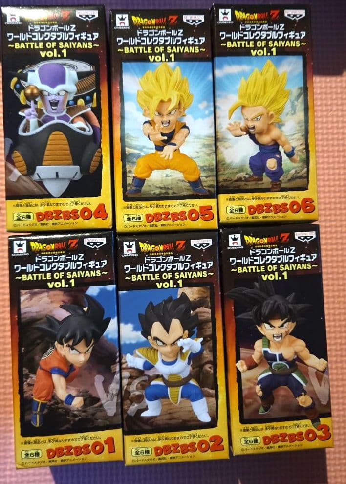 【未開封品】ドラゴンボールコレクタブルフィギュアBATTLEOF SAIYANS