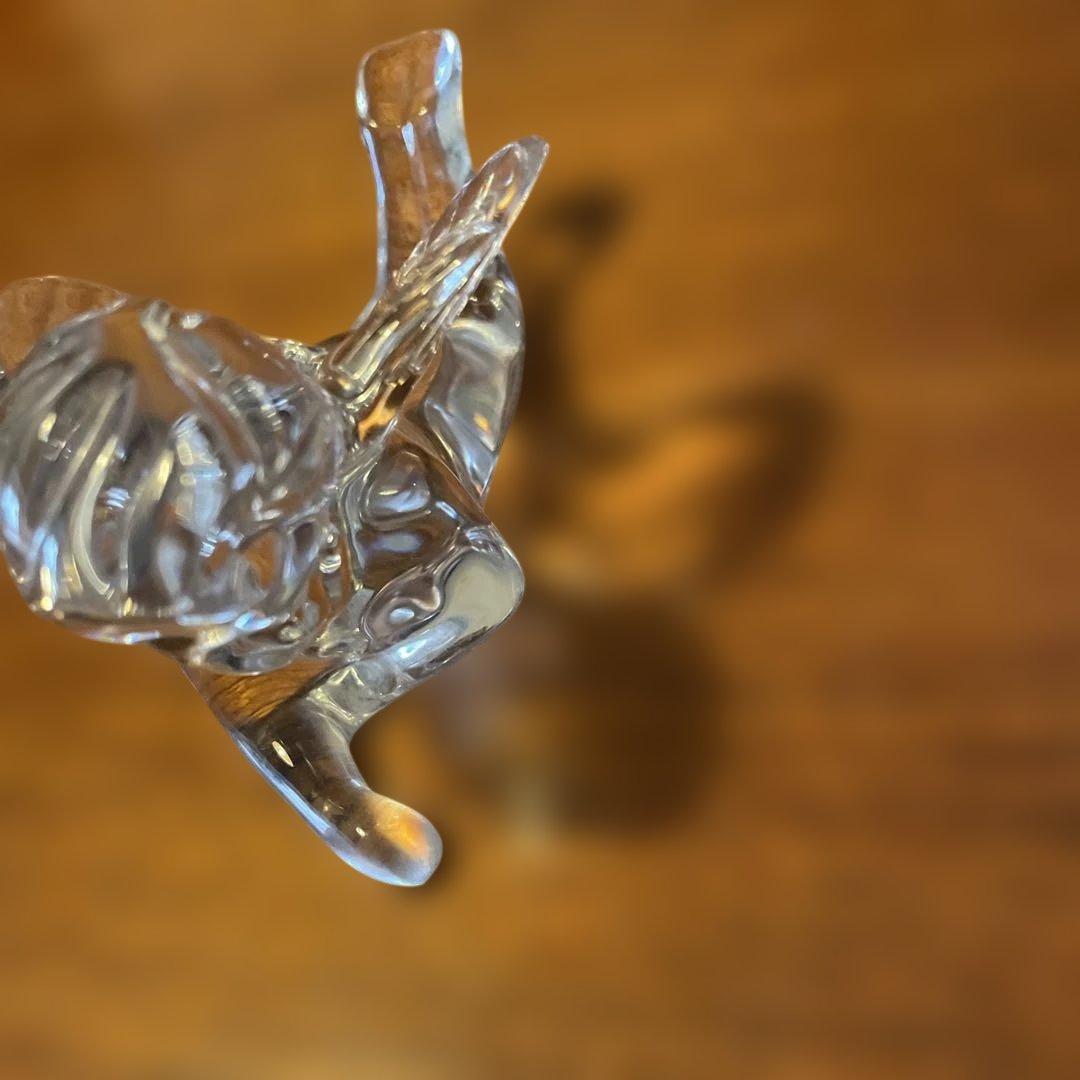 Baccarat クリスタルガラス 天使 置物