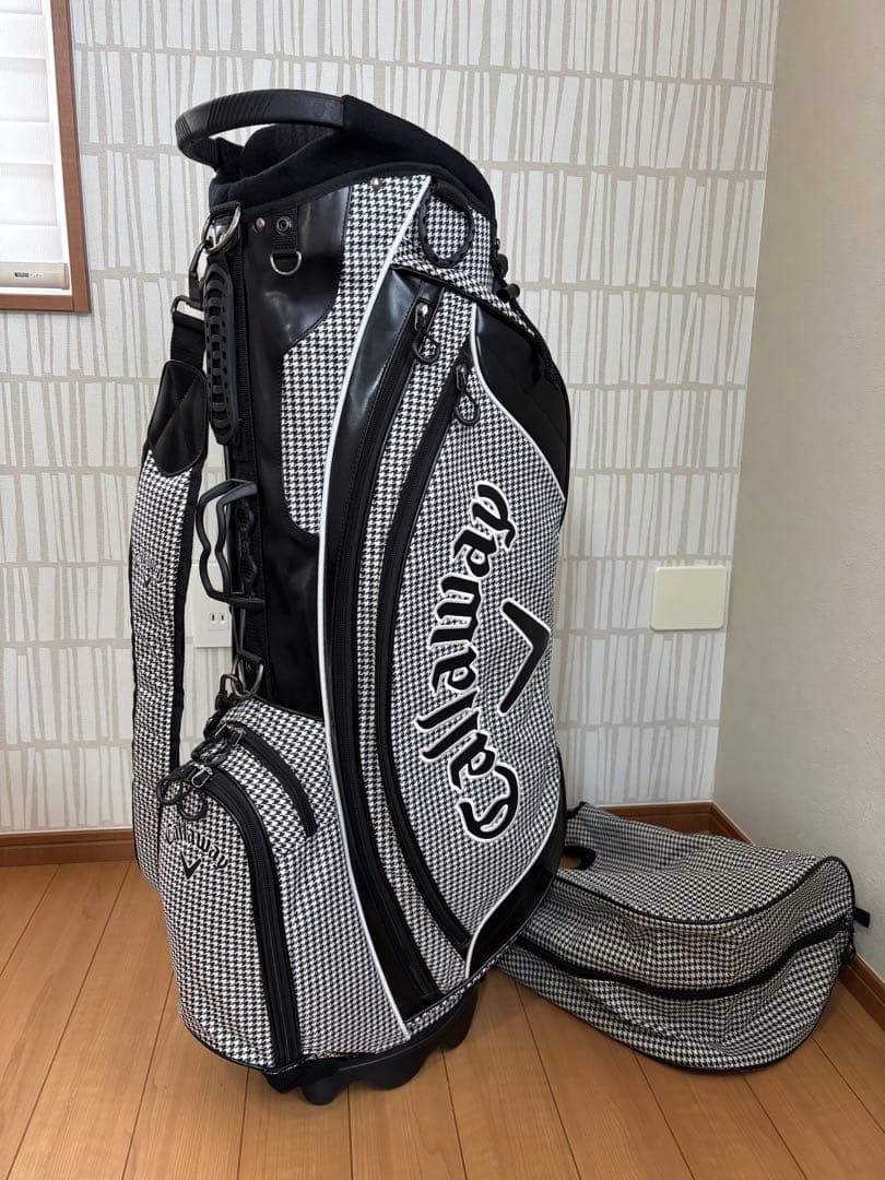 Callaway スタンド式 千鳥柄 キャディバッグ 9.0型(日本正規品)