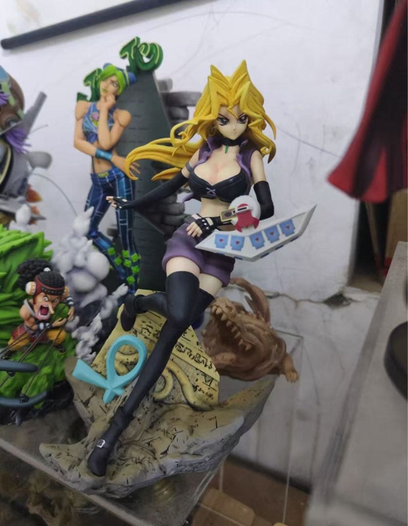 遊戯王 孔雀 舞 ガレージキット ガレキ スタチュー ②