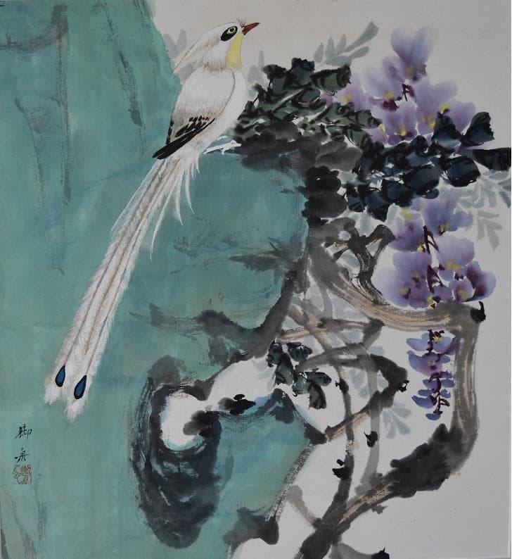 天才画家・幻想の世界★速水御舟　筆原画作品★[日本画、インテリア、記念品]