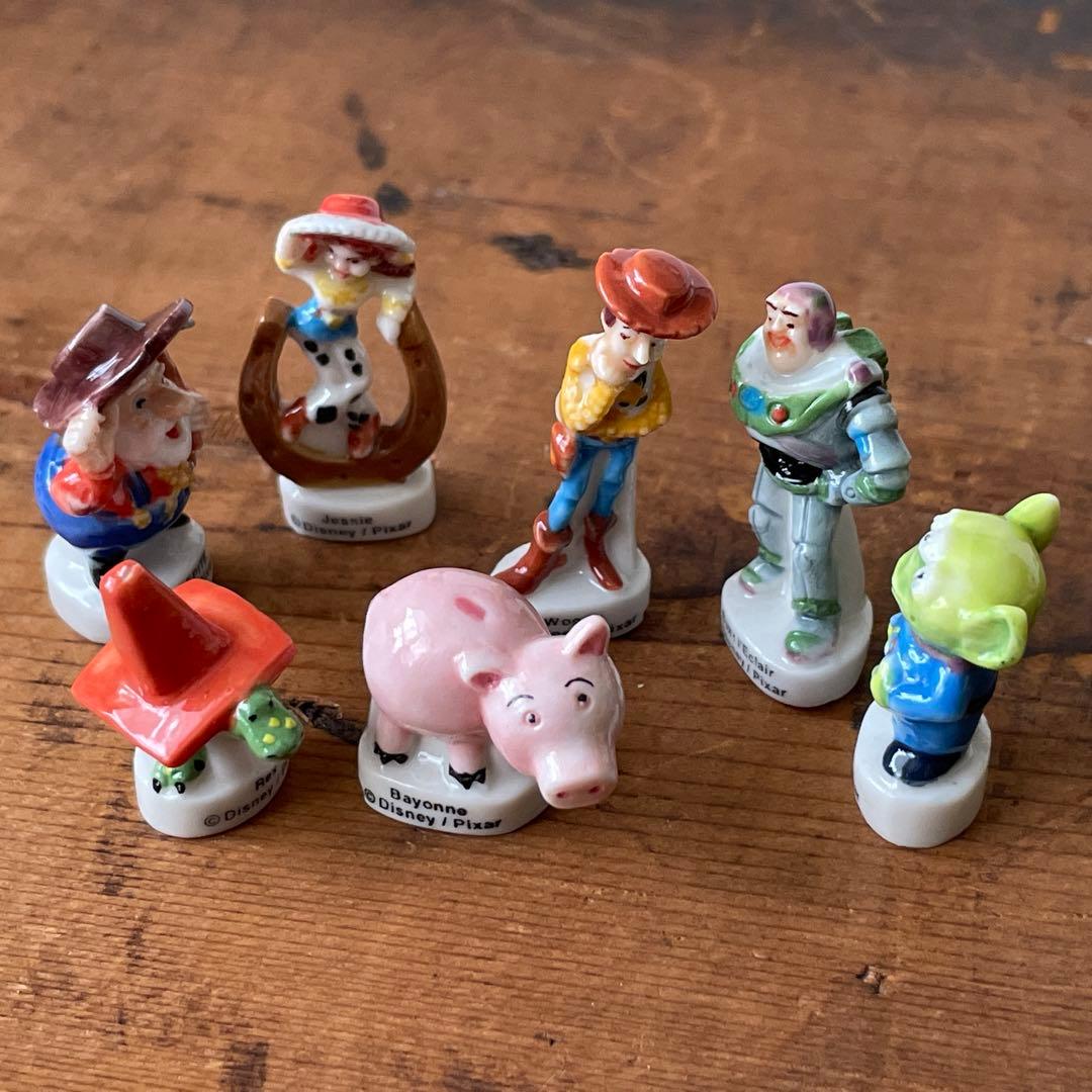 フランス フェーブ 陶器 ディズニー トイストーリー 10個セット 340