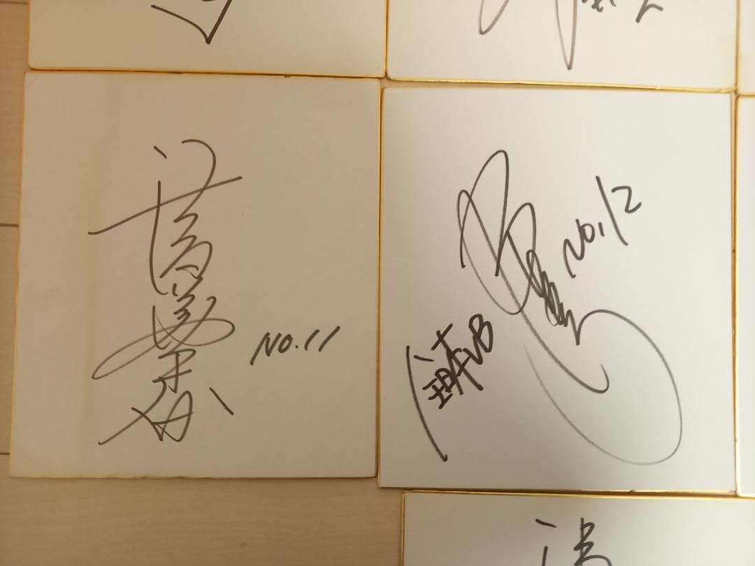 アトランタ五輪女子バレー日本代表 個別直筆サイン　当時物