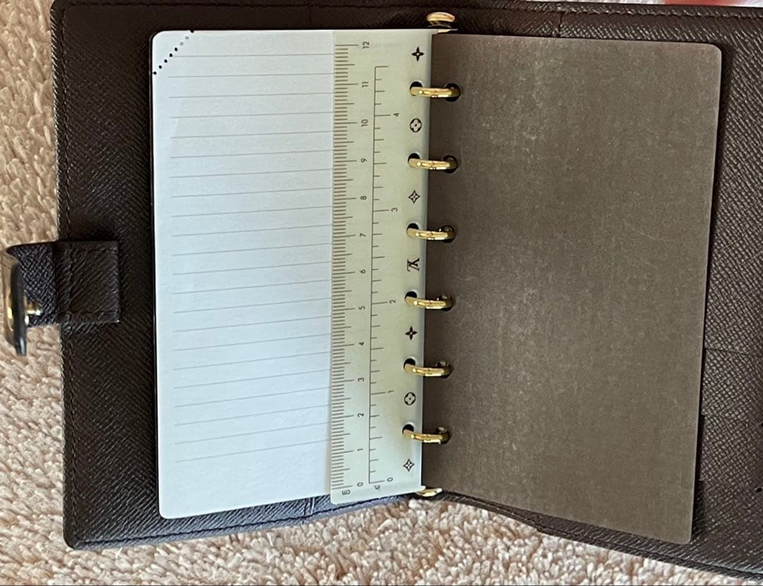 ルイヴィトンダミェ手帳