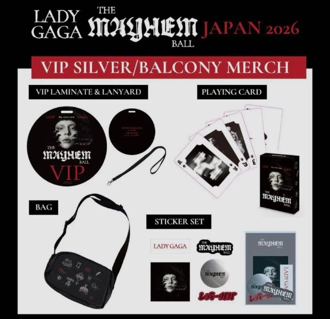 VIP Silver MAYHEM Ball 限定グッズ フルセット
