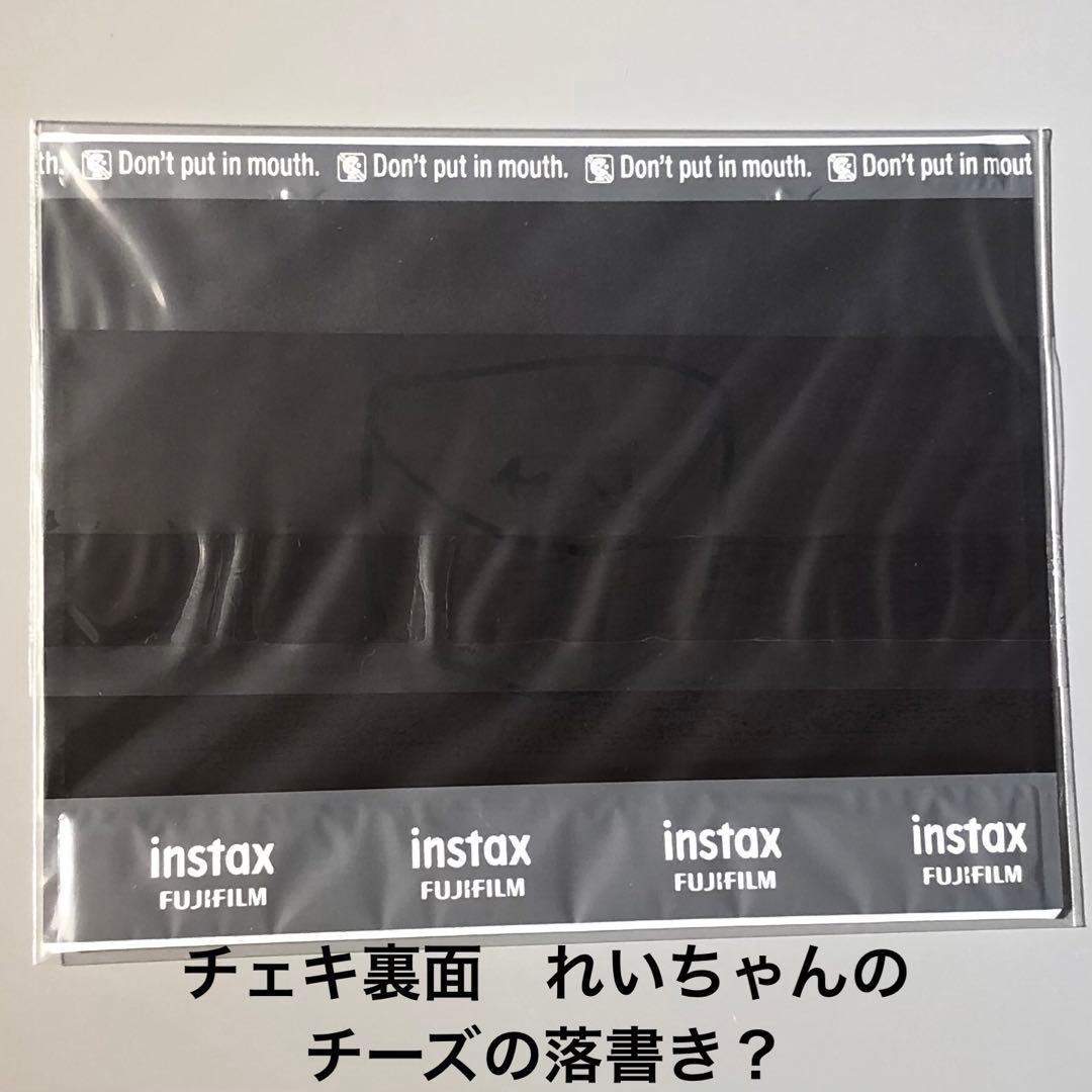 大園玲　直筆サイン入りチェキとプリントサイン入りキャンバス