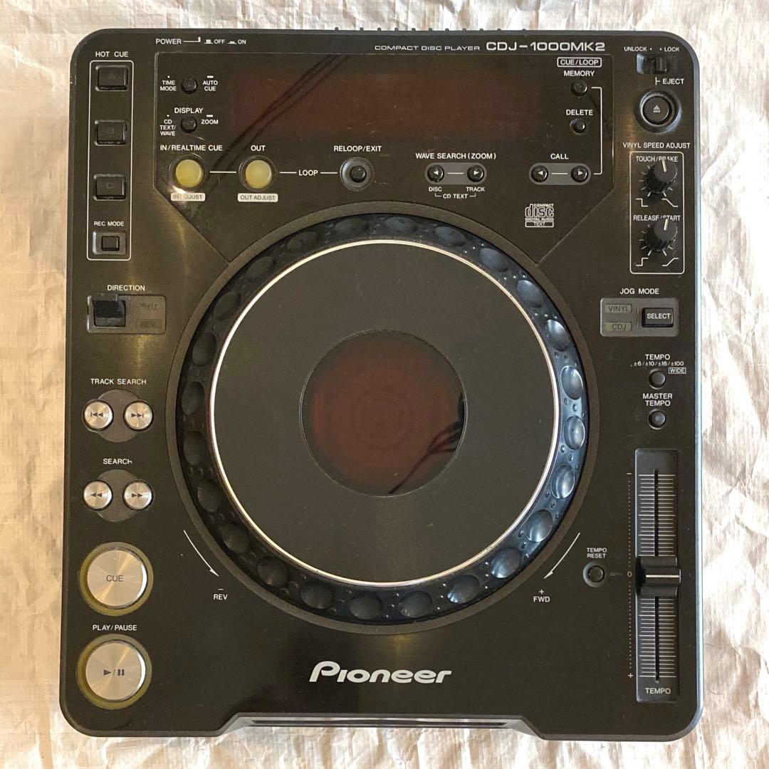 Pioneer CDJ-1000MK2 パイオニアCDJ中古2台セット DJ機材