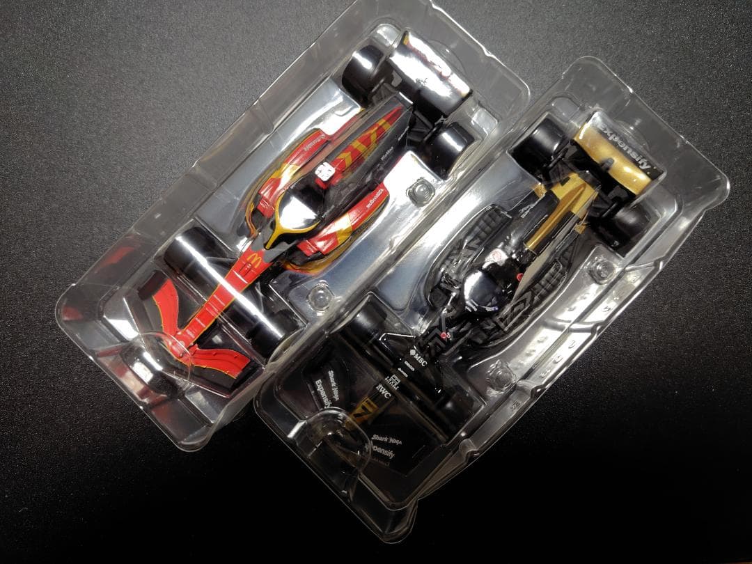 映画F1マクドナルドコラボ 1/43ミニカー ラテンアメリカ限定 2台セット