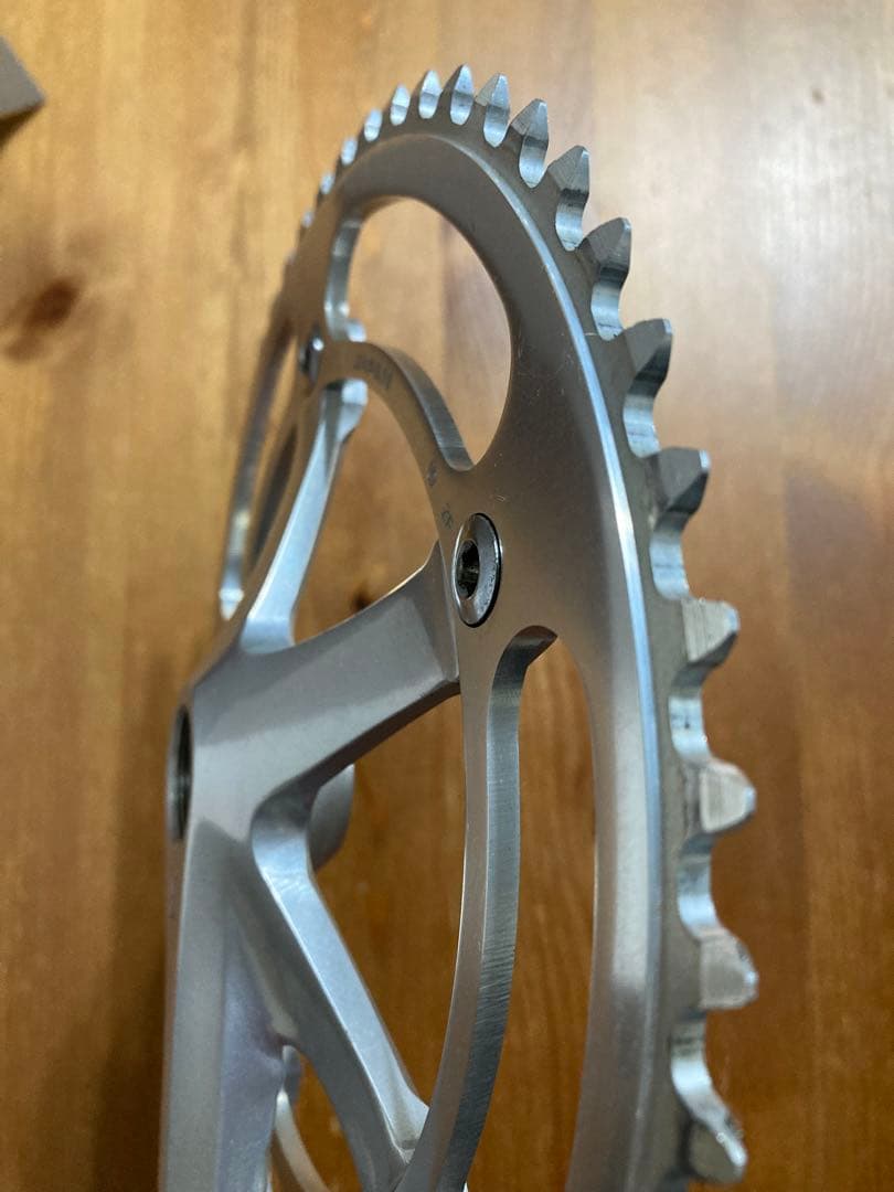 超希少 美品 サンツアー シュパーブプロ クランクセット 167.5 njs