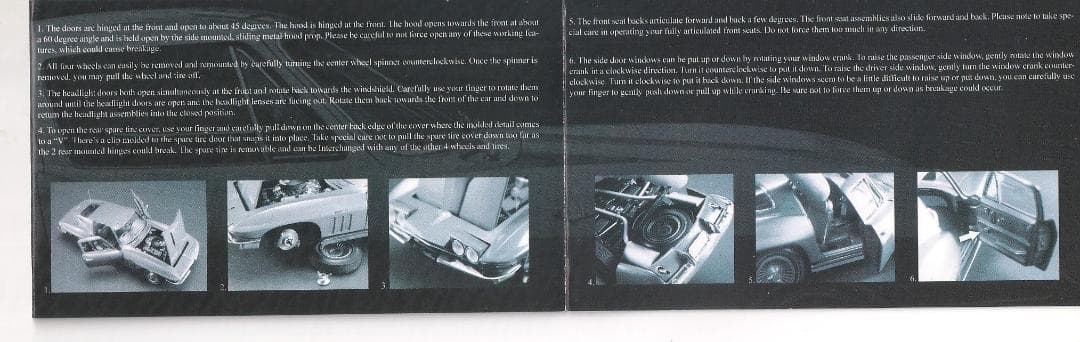 gmp CORVETTE Fastback 1965 1/18サイズ