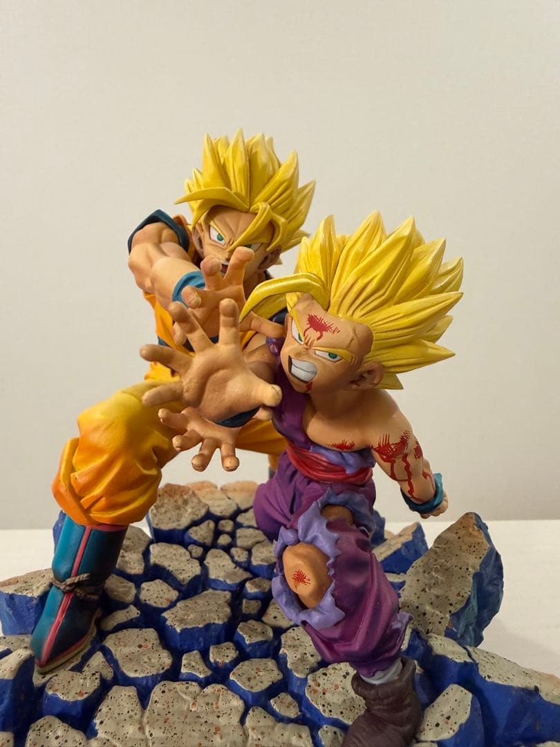 ドラゴンボール　フィギュア　プルーヴィー　親子かめはめ波　孫悟空　孫悟飯　正規品