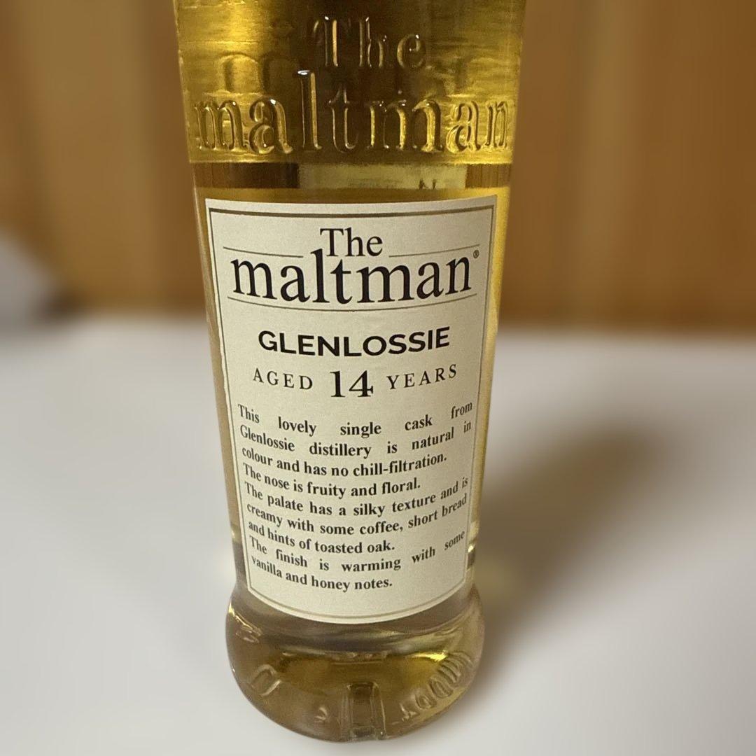 ウイスキー The maltman Glenlossie 14 Years