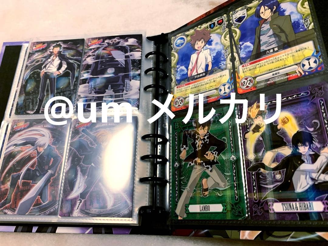 家庭教師ヒットマンREBORN! トレーディングカード バインダー セット