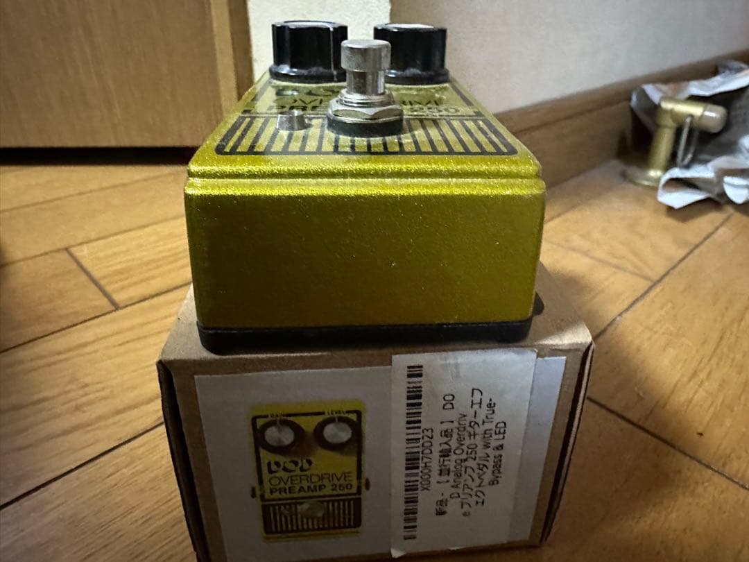 DOD OVERDRIVE PREAMP 250 ゴールド
