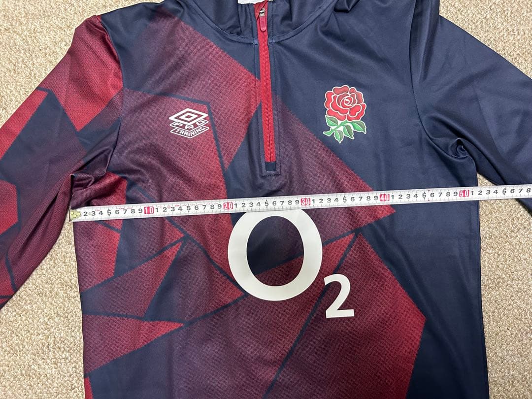 【新品未使用】Umbro ラグビー　イングランド代表トレーニングジャケット　 M