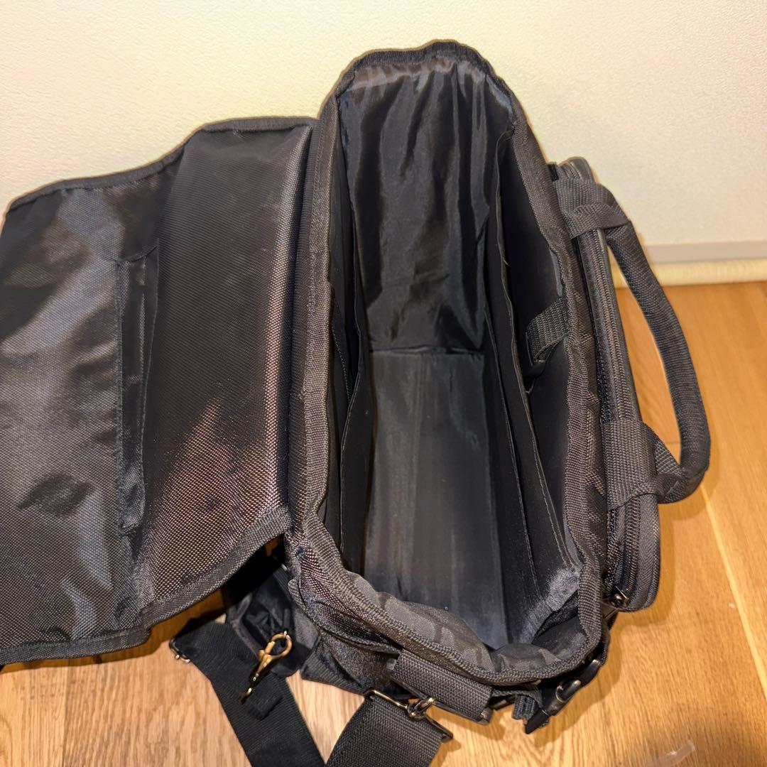 黒のレコードバッグ