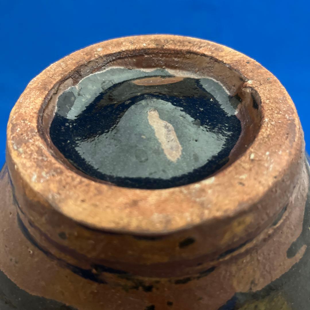 益子焼き　花瓶　人間国宝　濱田庄司