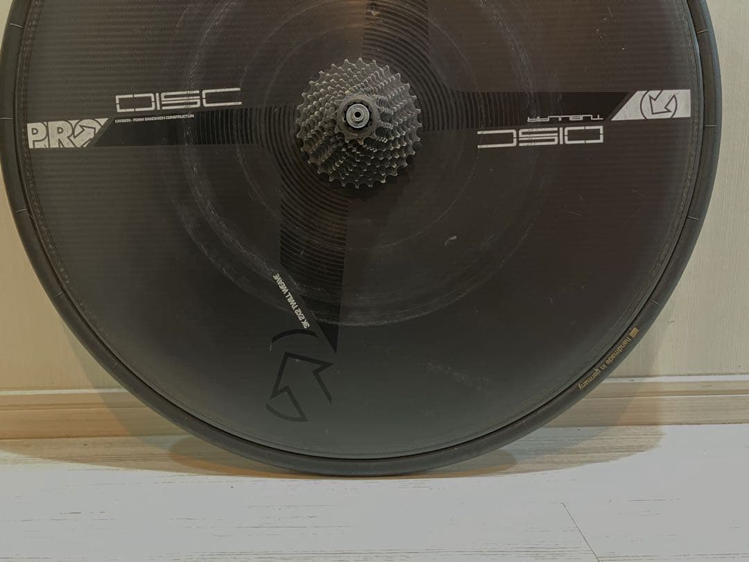 最終値下げ✨シマノPRO カーボンディスクホイール 700C　★おまけ付き★