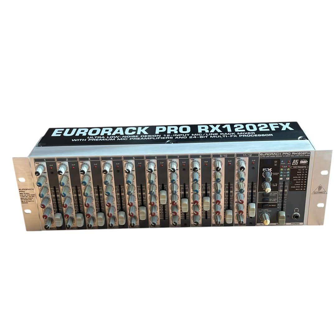 ラインミキサー Behringer eurorack pro RX1202FX