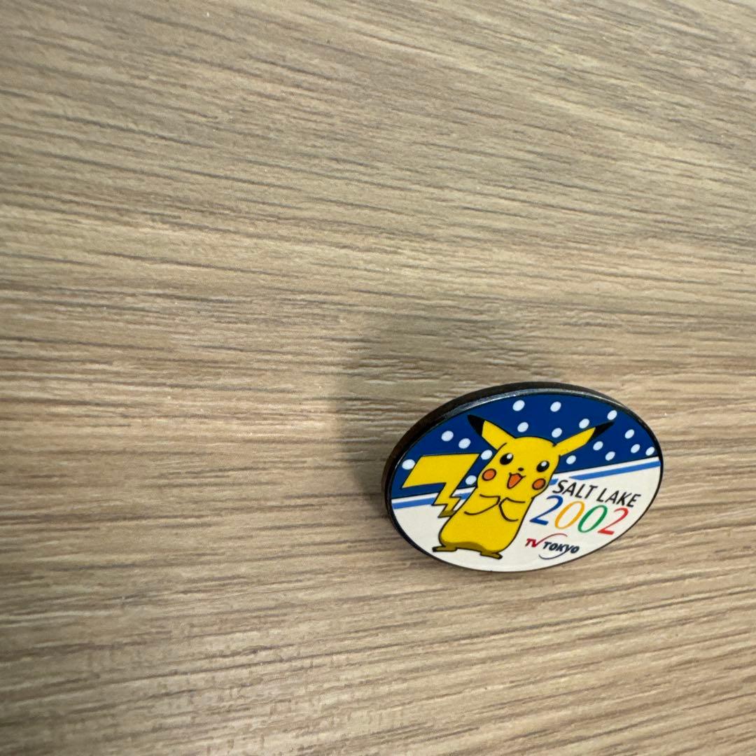 ピカチュウ SALT LAKE 2002 ピンバッジ【5427