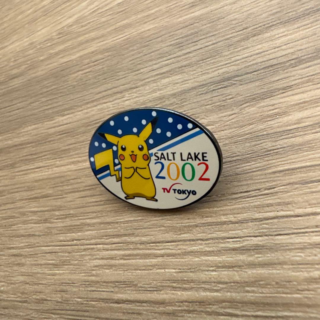 ピカチュウ SALT LAKE 2002 ピンバッジ【5427