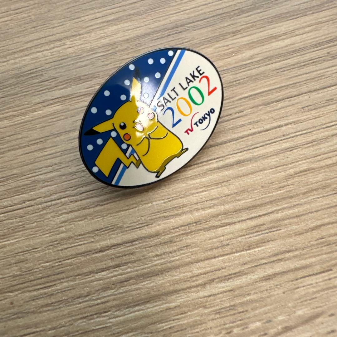 ピカチュウ SALT LAKE 2002 ピンバッジ【5427