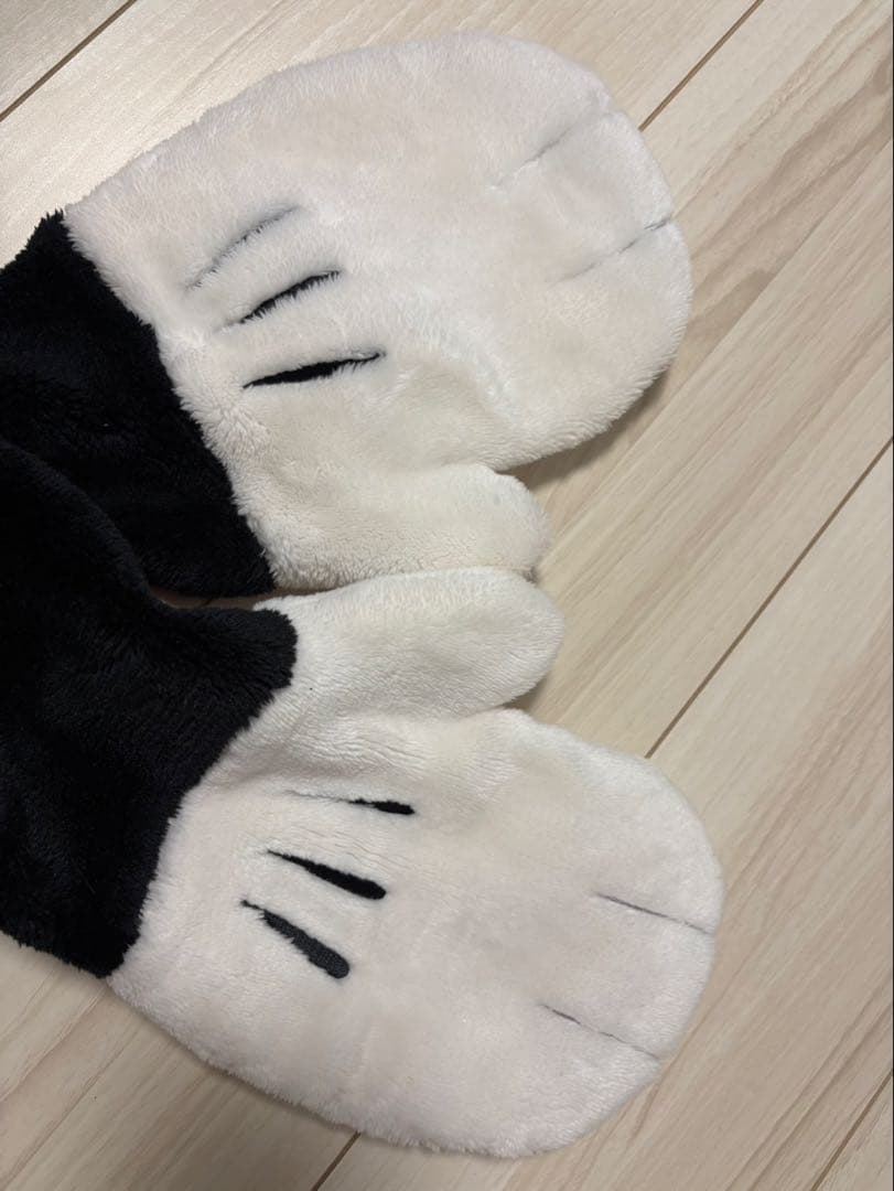 ミニーマウス マフラー付きファンキャップ