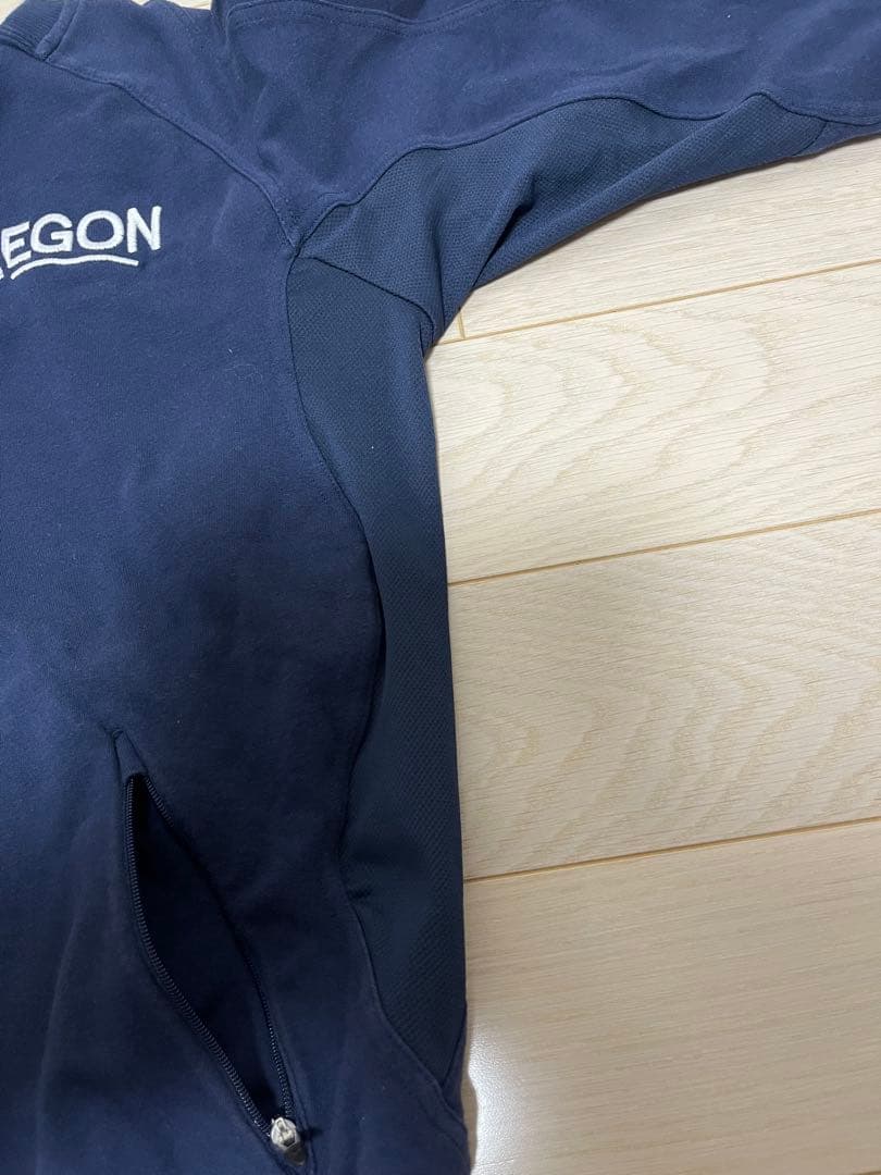 90s Nike プルオーバージャージ M ネイビー