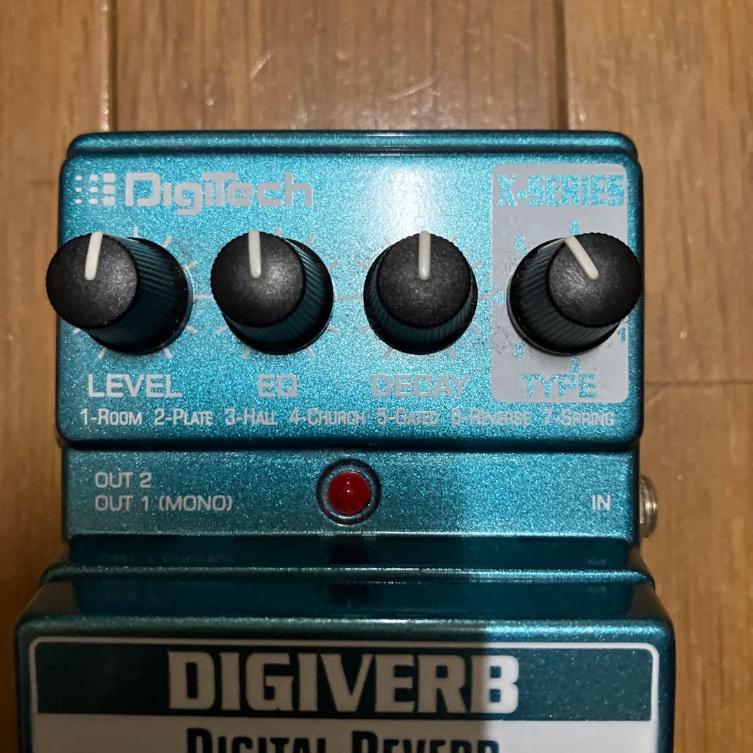 DigiTech DIGIVERB デジタルリバーブ