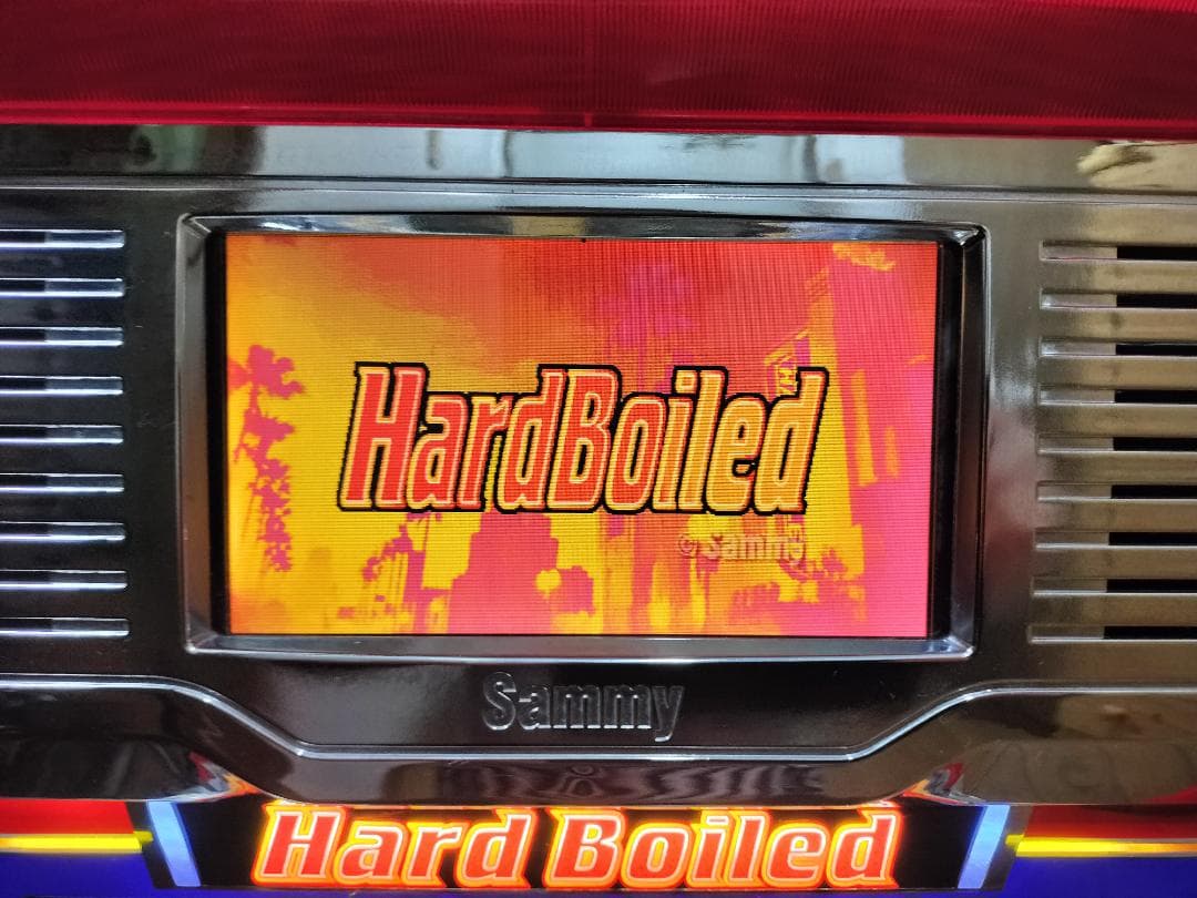 【パチスロ実機】サミー★ハードボイルド２【不要機付】４号機・希少台・人気台