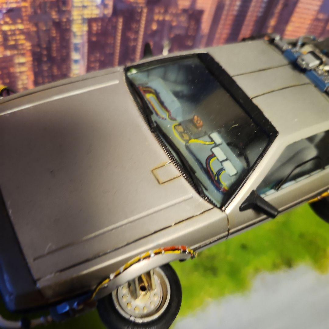 デロリアン　1/24 ジオラマ