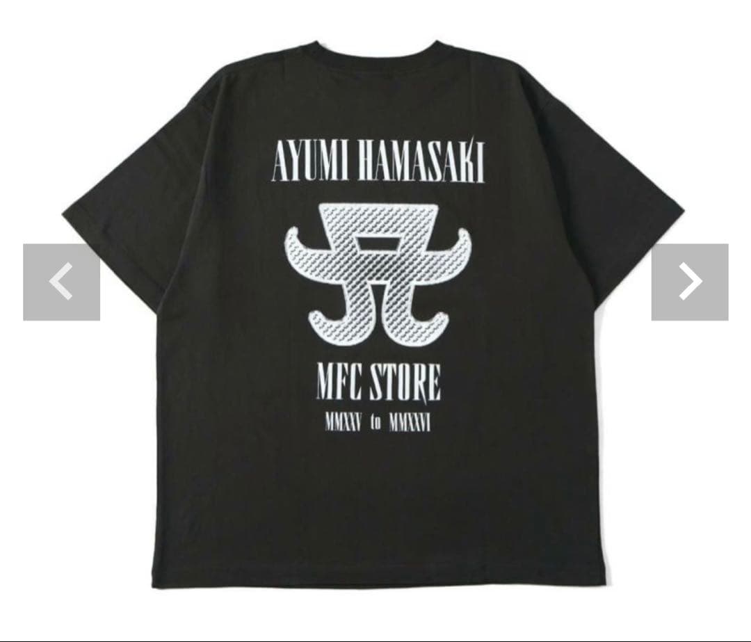 浜崎あゆみ　MFCSTORE Tシャツ　Mサイズ
