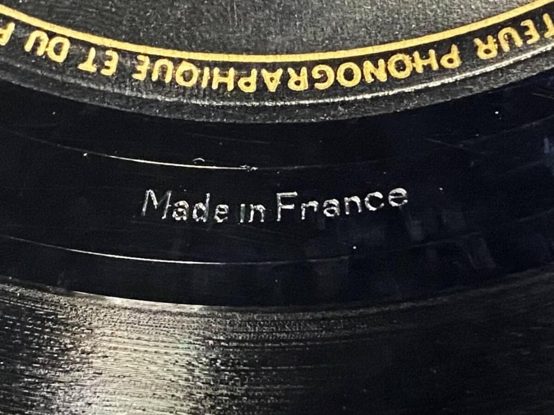 ★屈指の名盤【仏オリジナル／MONO／黒金ラベル】バード・イン・パリ Vol 1