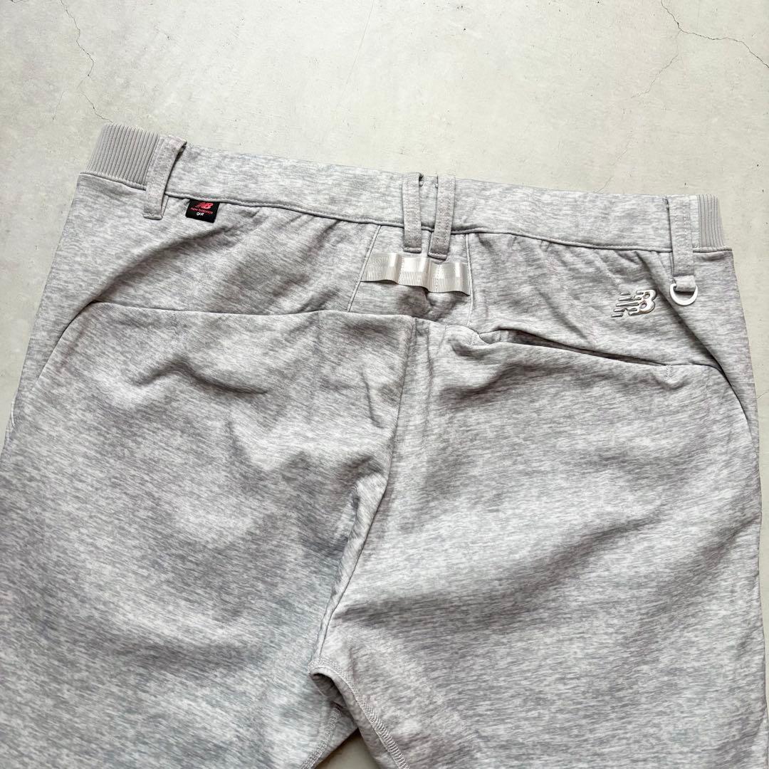 【美品】NEW BALANCE GOLF ダンボールニットスウェットロングパンツ