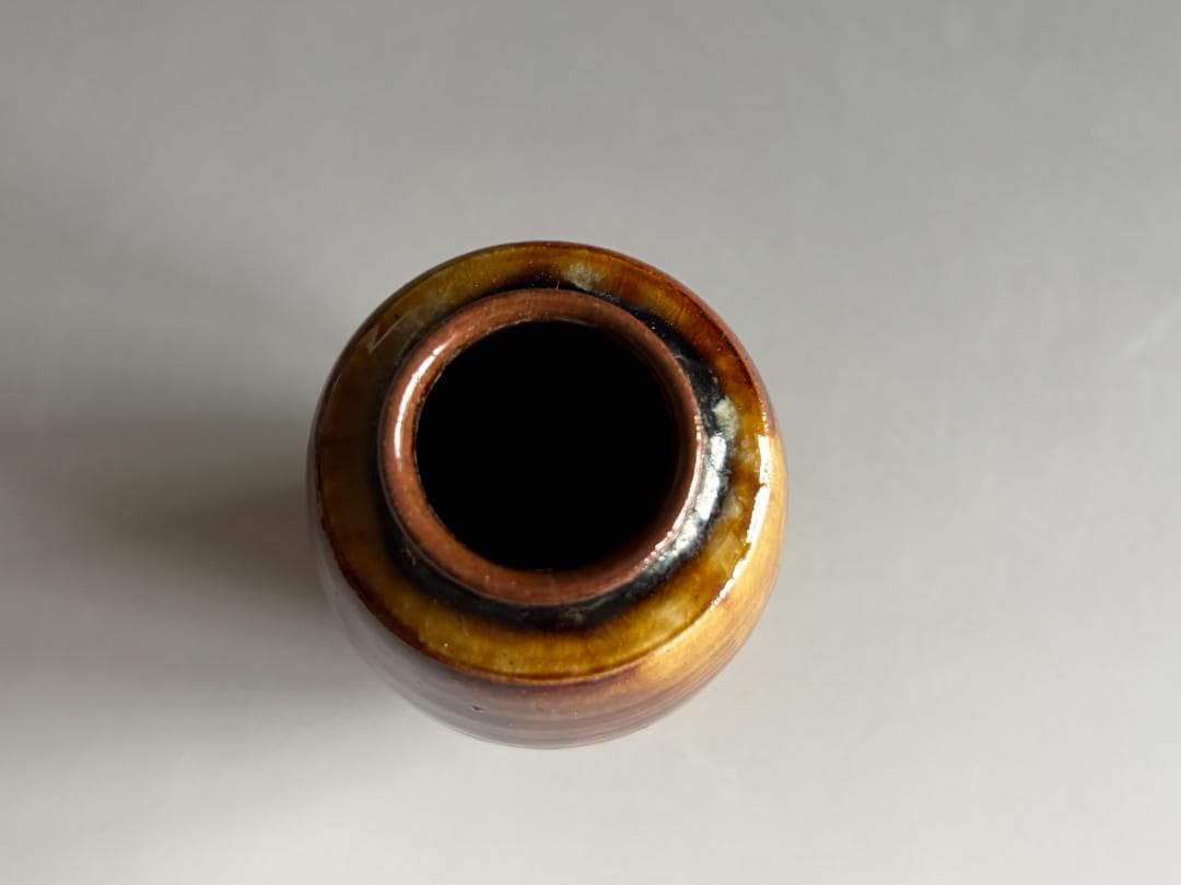 秀久作　瀬戸釉茶入　久田宗也　尋牛斎書付　銘「瑞雲」　茶道具　表千家