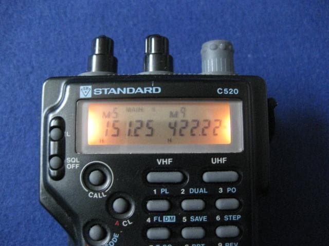 STANDARD C520 144MHz/430MHz デュアルバンドハンディー
