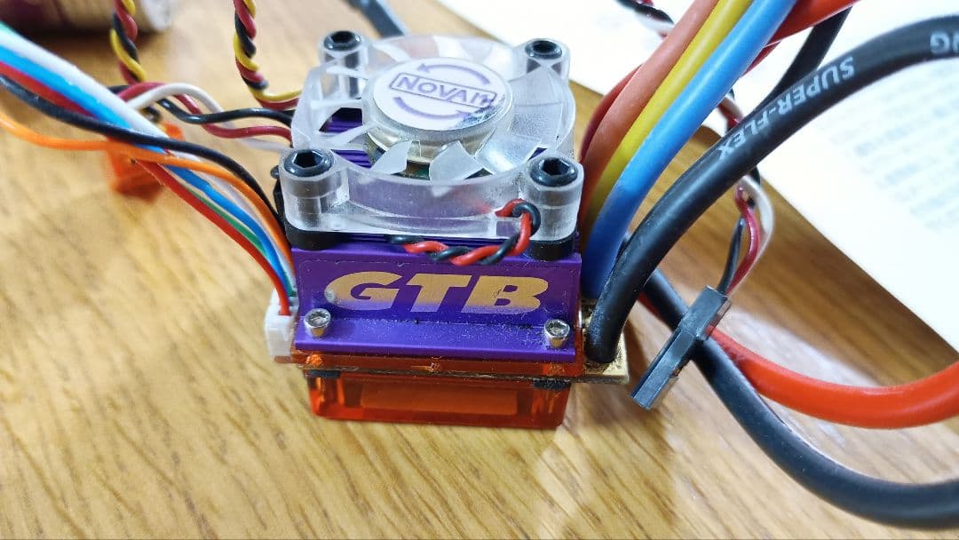 NOVAK Velocity 3.5RブラシレスモーターGTBアンプセット　希少