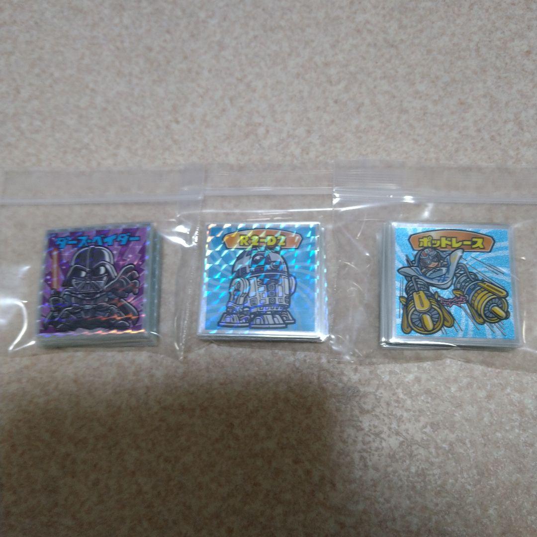 ビックリマン スターウォーズ 72枚 コンプとパッケージ　STARWARS