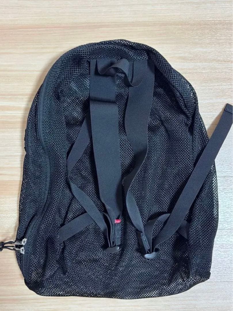 スケートボード Supreme Mesh backpack black 16ss