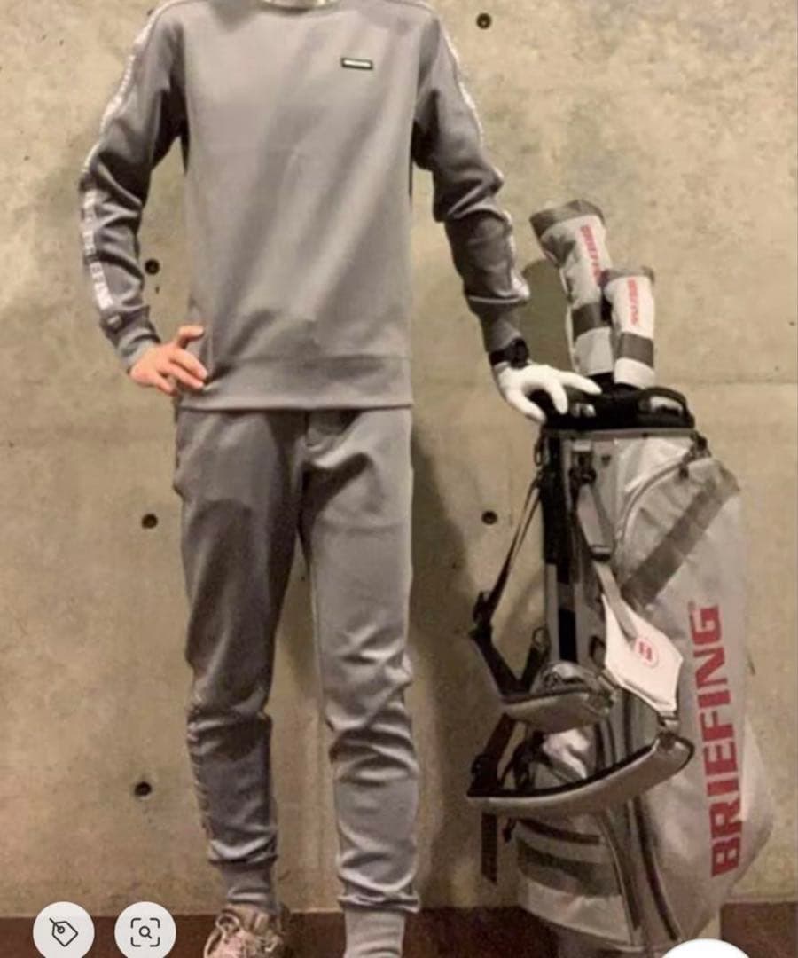 ブリーフィング　ゴルフ　セットアップ　ネイビー