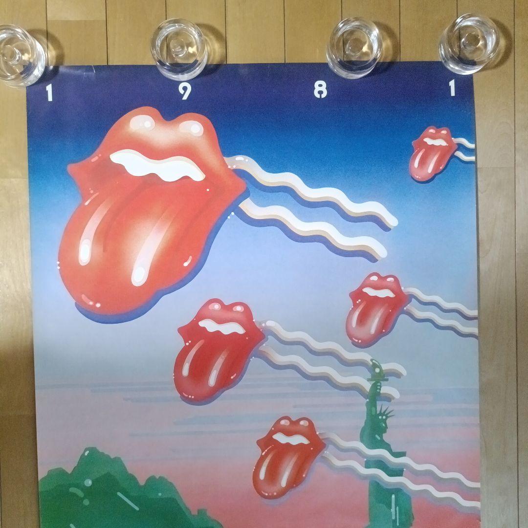 ROLLING STONES 1981 アメリカツアー ヴィンテージポスター